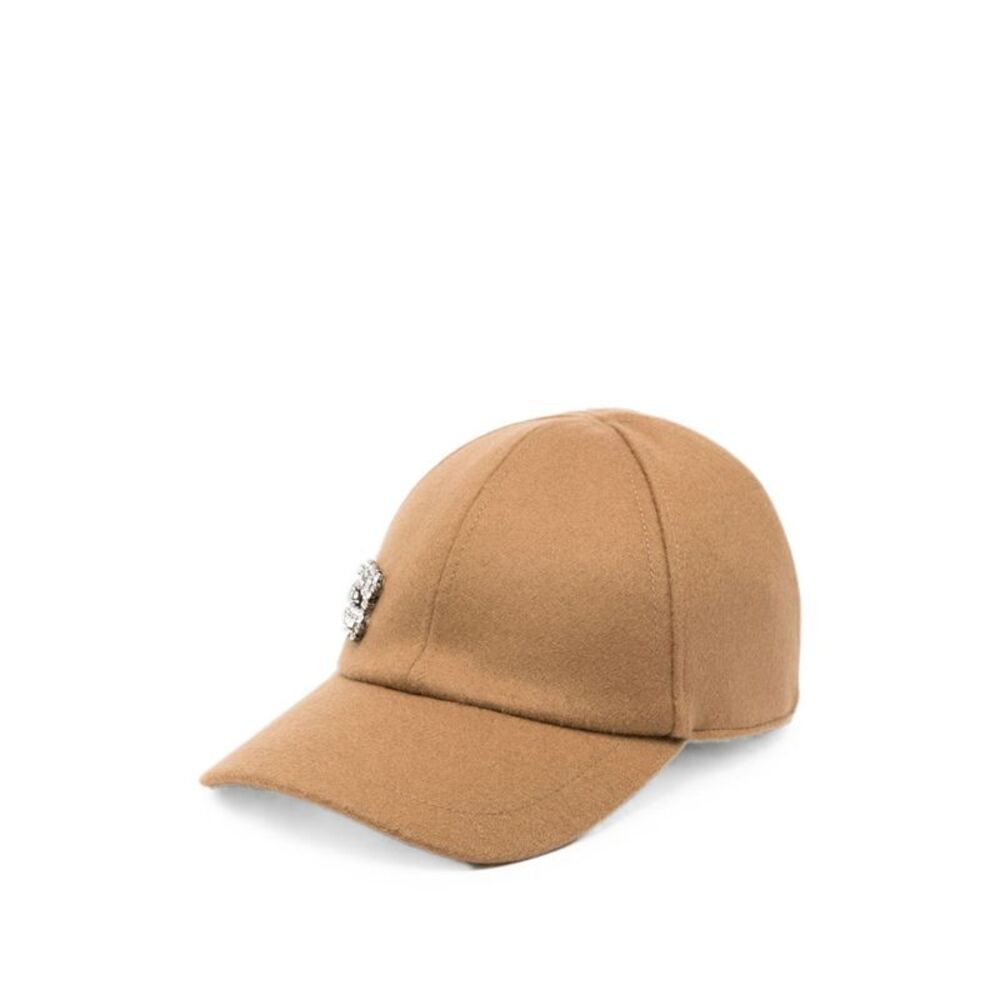 Roger Vivier Women Rv Flower Strass Baseball Cap